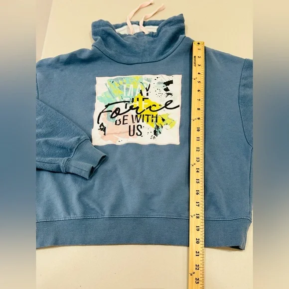 Star Wars Disneyland May The Force Be With You Pullover Size L - Picture 4 of 6